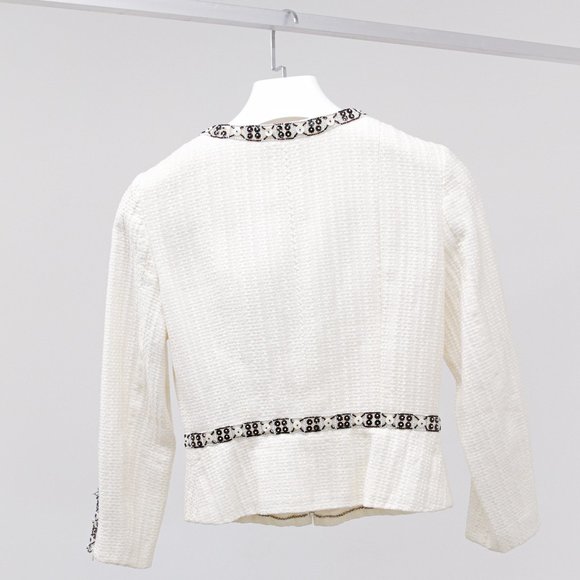 Chanel S/S 03 Beaded Zip Jacket - Picture 2 of 13